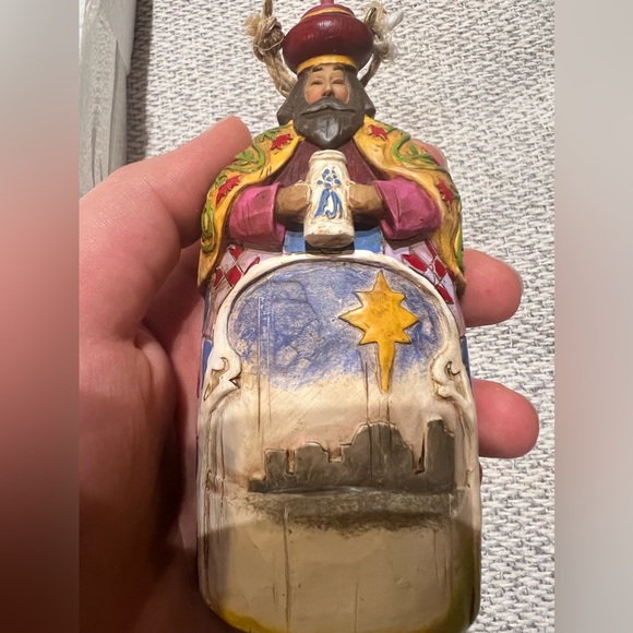 Jim Shore 2004 Heartwood Creek Set of 3 Wisemen Hanging Ornaments - Picture 9 of 16